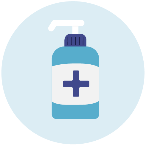 Hand sanitiser Icon
